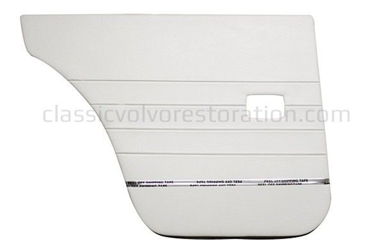 Deurpaneel achter grijs