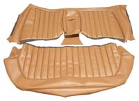 Bekleding achterbank voor Volvo Amazon 4d 1960-61 US lichtbruin — bild 1 av 2