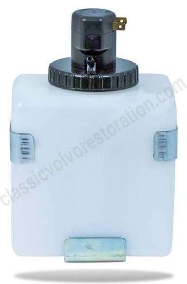 Ruitensproeierpomp met reservoir voor Volvo 1961-, Amazon, 1800S 1967-, 140, 164, 240