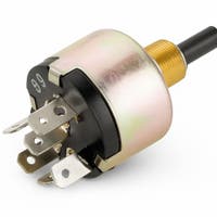 Schakelaar voor kachelventilator/ventilatie voor Volvo 240, 245, 260, 262, 265, 4-versnellingsbak, 1983- — bild 2 av 2