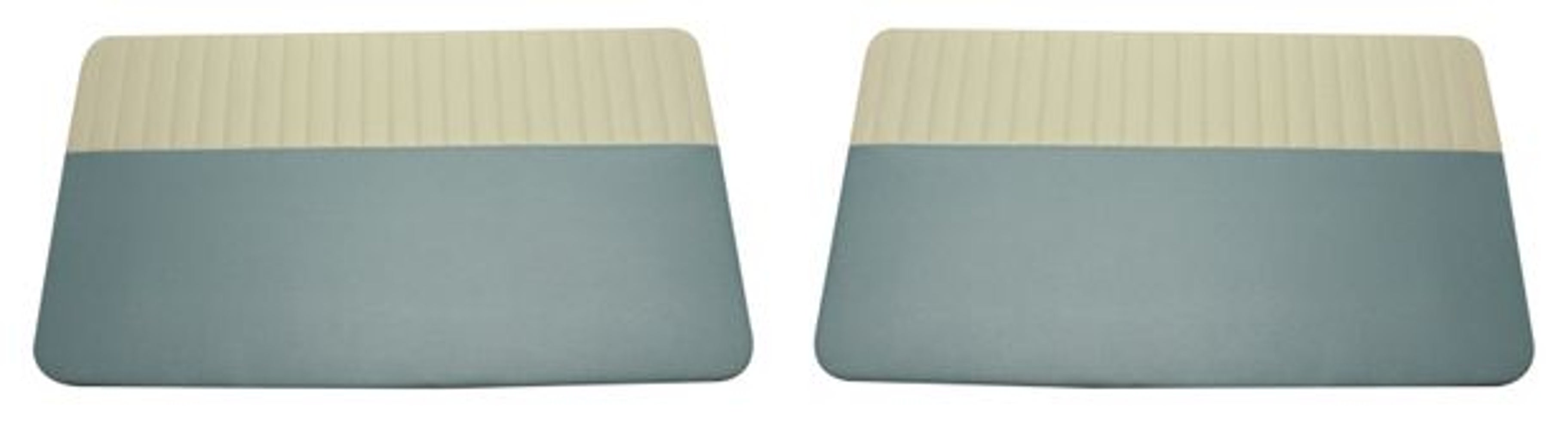 Deurpanelen voor Volvo PV544A 1958-1960, US blauw/beige