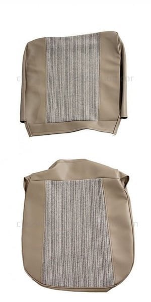 Bekleding voorstoel nougat